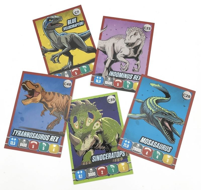 Panini Jurassic World Sticker & Trading Cards 2020 1 x Display 36 Tüten 