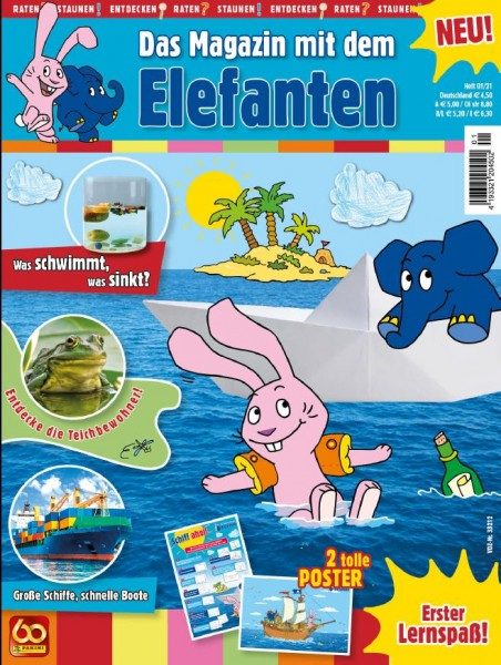 Magazin mit dem Elefanten 01/21 - Cover 