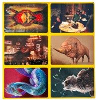 Harry Potter Sticker-Guide - Magische Kreaturen - Quadrotte Beispiel