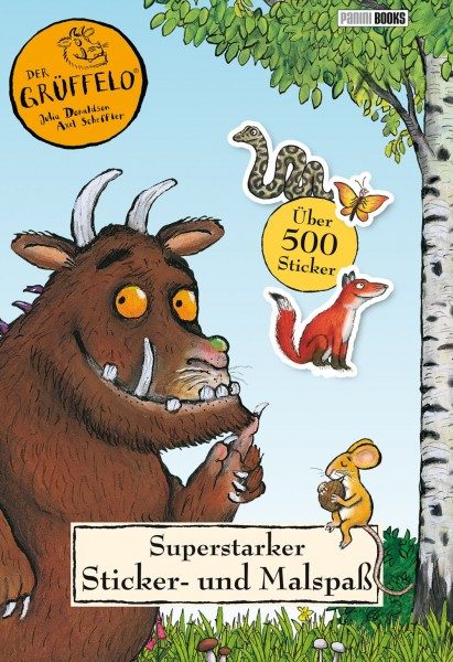Der Grüffelo - Superstarker Sticker- und Malspaß Cover