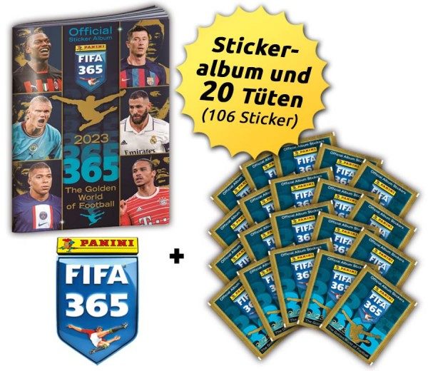 Panini FIFA 365™ Stickerkollektion 2023 – Starter-Bundle
