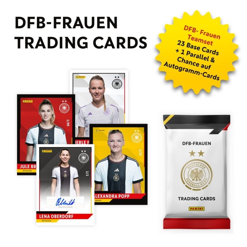Übersicht Base Cards und Parallels - Alexandra Popp - DFB Teamset zur Deutschen Frauen-Nationalmannschaft