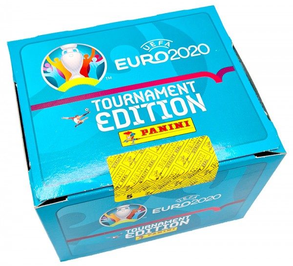 UEFA EURO 2020™ Tournament Edition - Offizielle Stickerkollektion - International Box (100 Tüten)