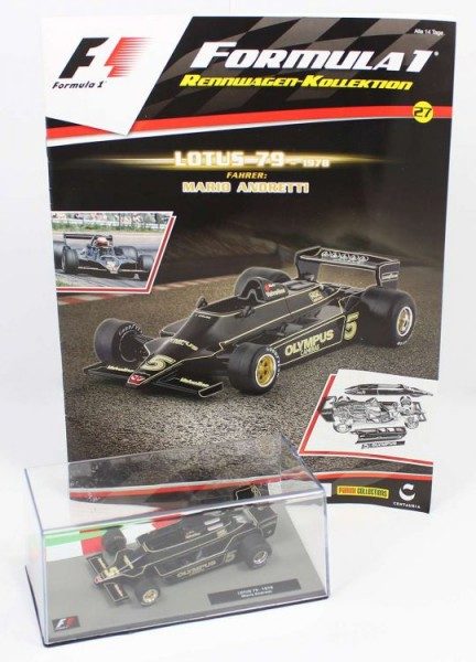 Formula 1 Rennwagen-Kollektion 27 - Mario Andretti (Lotus 79)