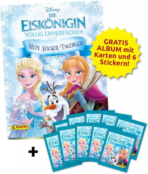 Disney - Die Eiskönigin - Mein Sticker-Tagebuch - Schnupperbundle