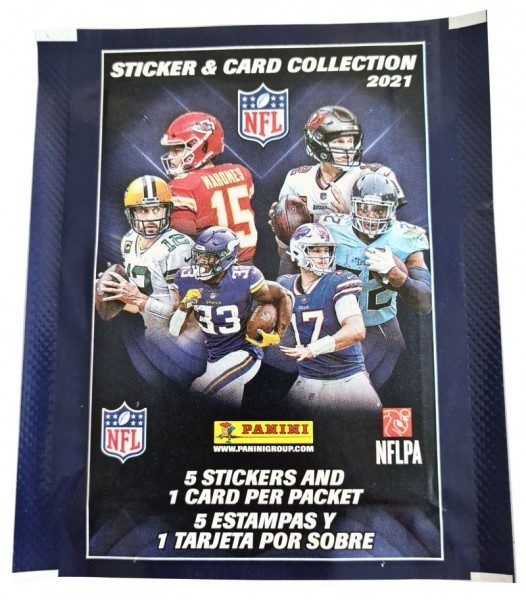 NFL 2021 Sticker & Trading Cards - Tüte