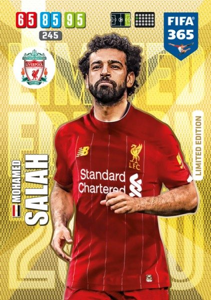 Panini FIFA 365 Adrenalyn XL 2020 Kollektion – LE-Card Mohamed Salah