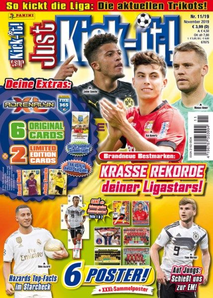 Just Kick-it! Magazin 11/19 Cover