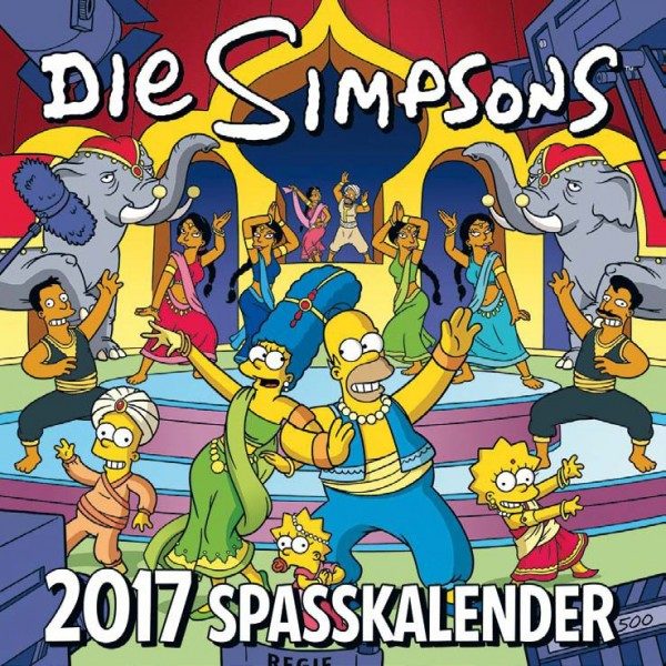 Simpsons - Wandkalender (2017)