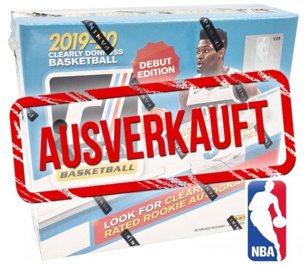NBA 2019-20 DONRUSS Clearly Trading Cards - Hobbybox - ausverkauft