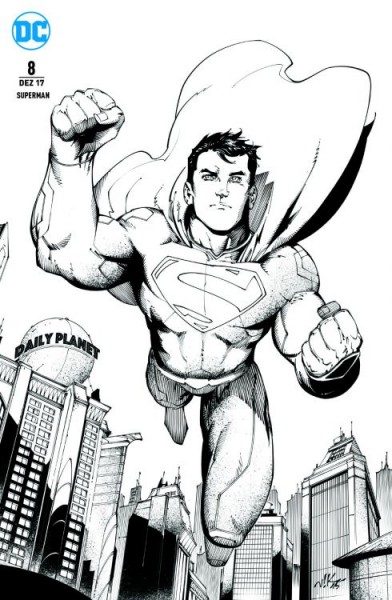 Superman 8 (2017) Comic Con Dortmund Variant