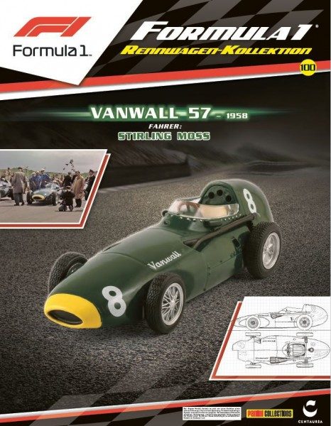 Formula 1 Rennwagen-Kollektion 100 - Stirling Moss (Vanwall 57) Magazin