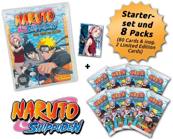 Naruto Shippuden - Trading Cards - Schnupper-Bundle