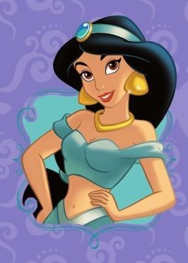Disney Prinzessin - Lebe dein Abenteuer - Sticker & Cards - LE Card 5 Jasmin