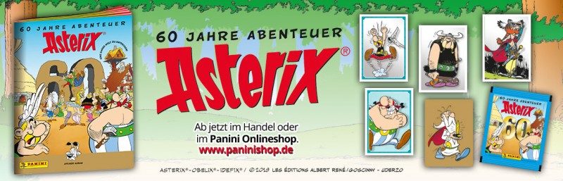 Panini Sticker 75 60 Jahre Asterix 