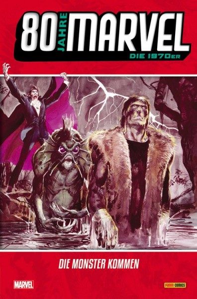 80 Jahre Marvel: Die 1970er – Die Monster kommen Cover