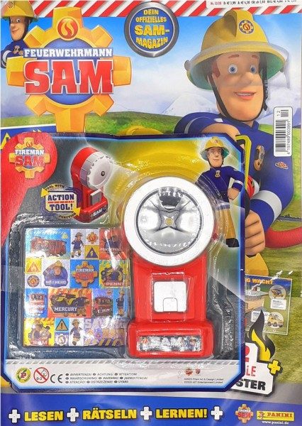 Feuerwehrmann Sam Magazin 12/20 Packshot mit Extra