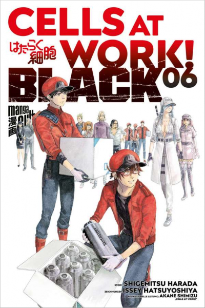 Cells at Work! Black 6 Cover