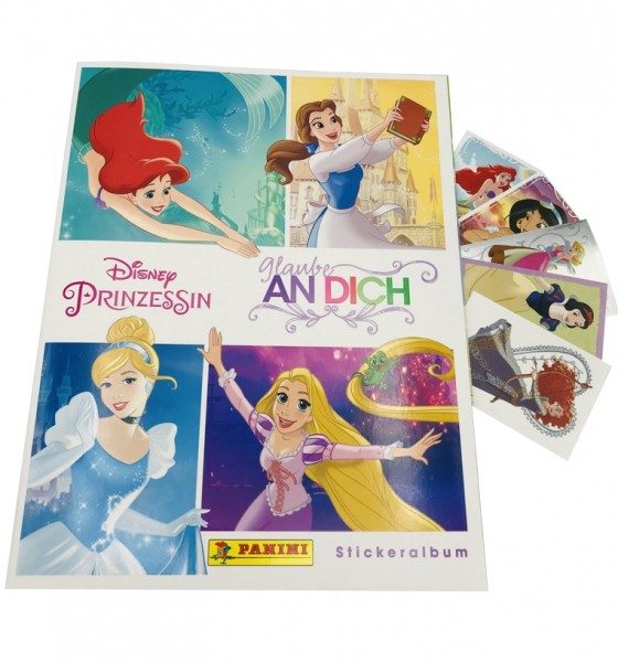 Disney Prinzessin Sticker - Glaub an dich - Album Cover