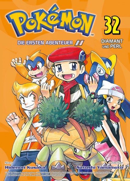 Pokémon - Die ersten Abenteuer 32 - Diamant und Perl Cover