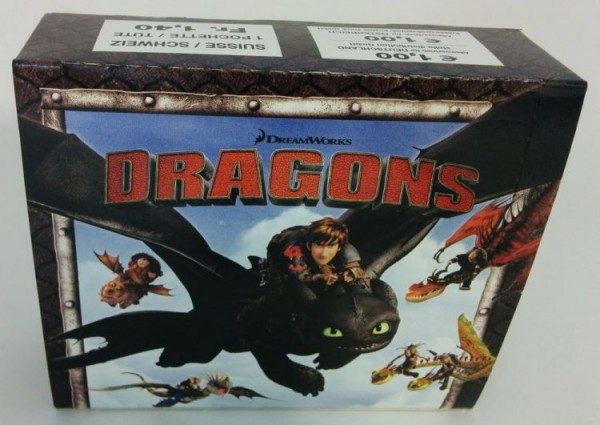 Dragons - Sammelkarten - Box mit 24 Tüten