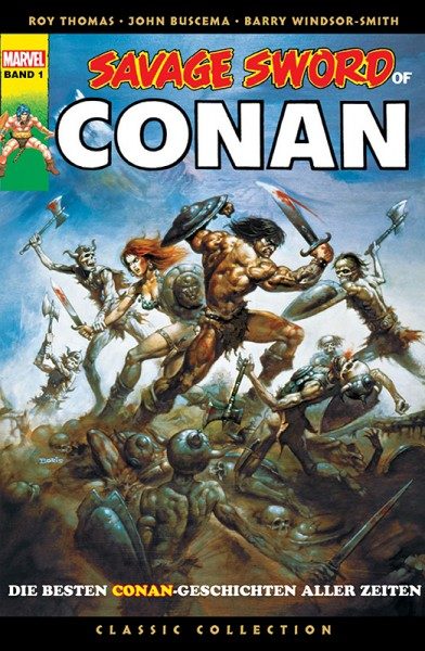 Savage Sword of Conan: Classic Collection 1 Cover