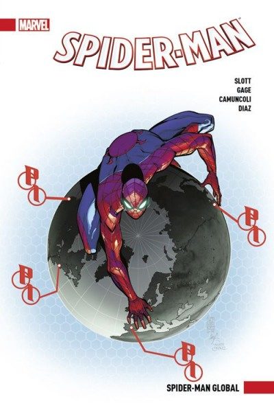 Spider-Man - Bd. 1 - Spider-Man Global HC + Blechschild