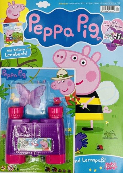 Peppa Pig Magazin 06/23 - Cover mit Extra