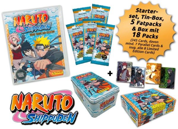 Naruto Shippuden - Trading Cards - Sammel-Bundle
