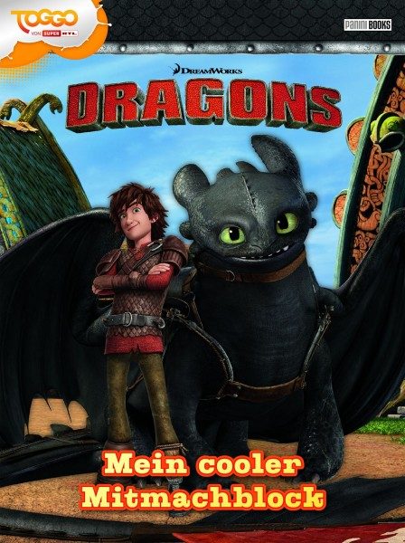 Dragons - mein cooler Mitmachblock Cover