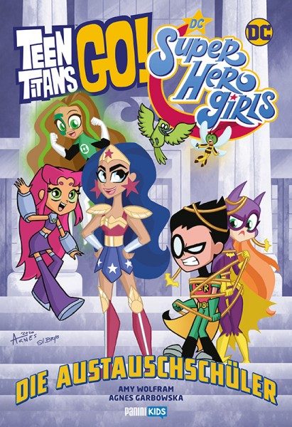Teen Titans Go!/DC Super Hero Girls: Die Austauschschüler Cover