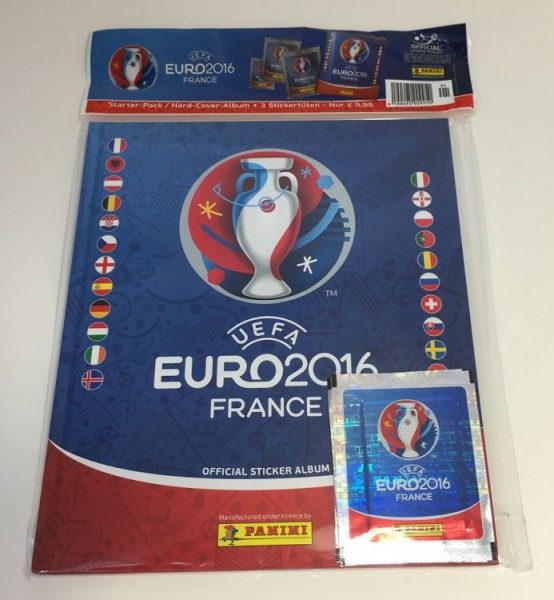 UEFA Euro 2016 Sticker Kollektion - Starter Set 3