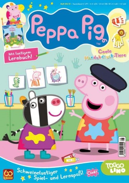 Peppa Pig Magazin 08/21 Cover 