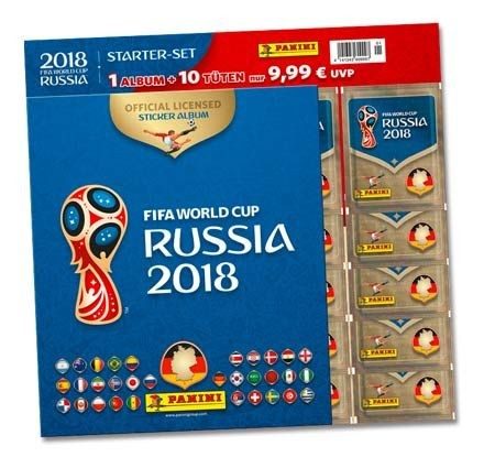 2018 FIFA World Cup Russia Stickerkollektion – Starterset 3