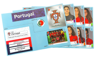 UEFA Frauen EM 2022 - Stickerkollektion - Team-Update-Set Portugal