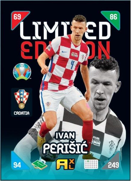 UEFA EURO 2020™ Adrenalyn XL™ 2021 Kick Off – LE Card – Ivan Perisic (Kroatien)