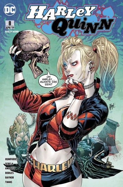 Harley Quinn 8: Die Furie von Apokolips Cover