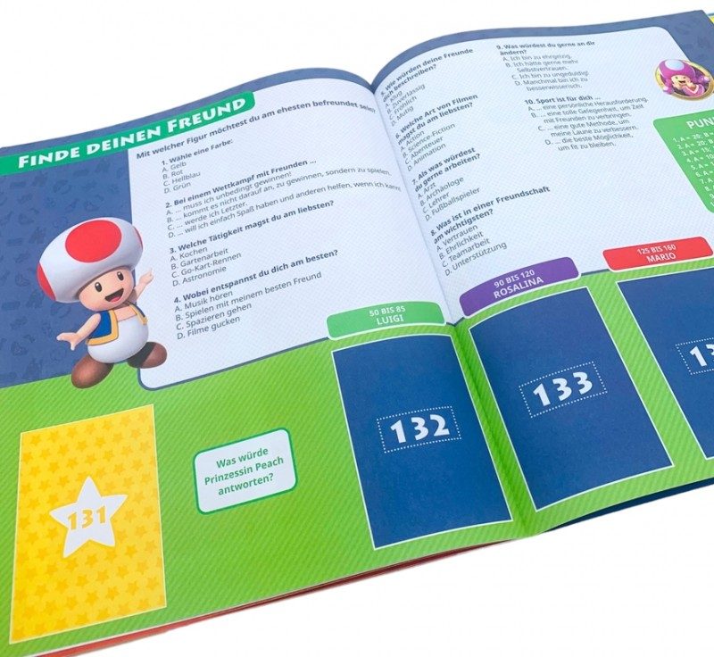 Super Mario Play Time Sticker Album