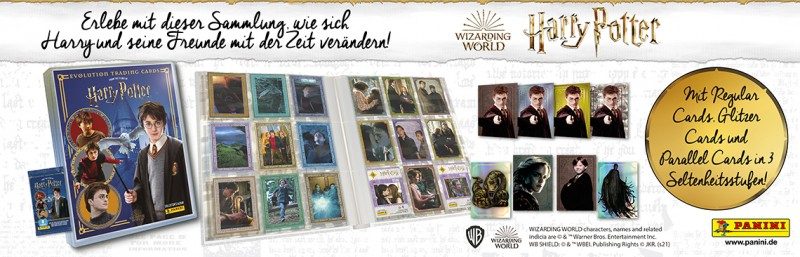 Panini Harry Potter Saga 2020 Sticker & Cards  20 Tüten 