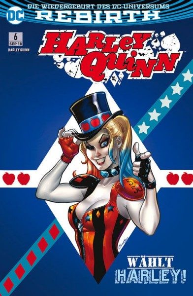 Harley Quinn 6: Wählt Harley! Cover