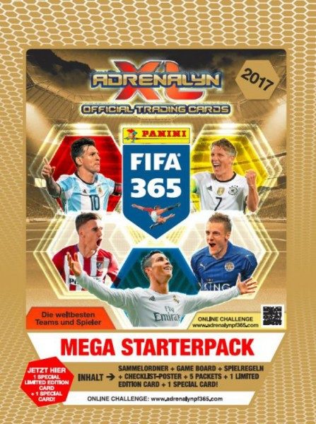 FIFA 365 2017 - Adrenalyn XL - Mega Starterset