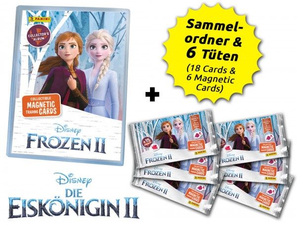 Disney - Die Eiskönigin 2 - Magnetic Trading Cards - Schnupperbundle