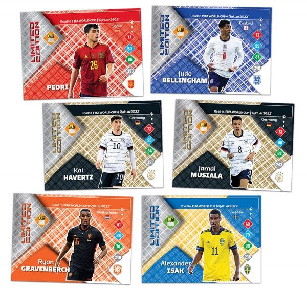 Panini FIFA Road To Worldcup AXL 2022 - Limited Edition Rising Stars