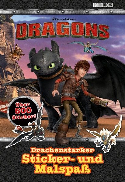 Dragons - Drachenstarker Sticker- und Malspaß