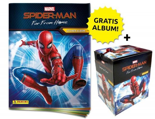 Spider-Man: Far From Home – Sticker und Cards – Sticker-Starter-Bundle