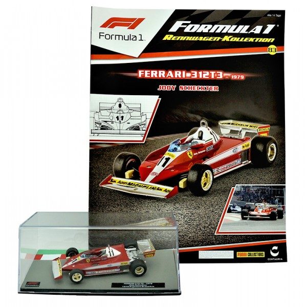 Formula 1 Rennwagen-Kollektion 83: Jody Scheckter (Ferrari 312T3)