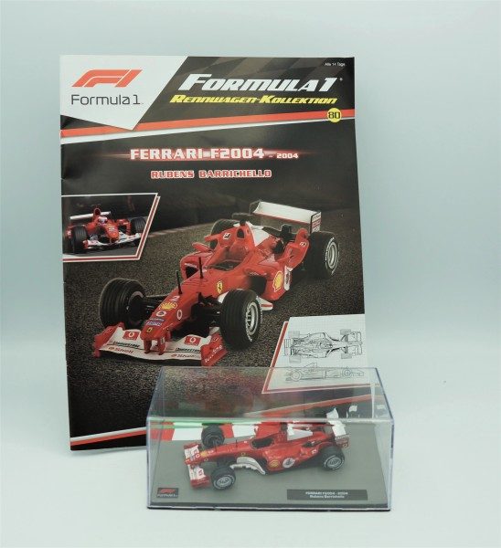 Formula 1 Rennwagen Kollektion - 80 - Rubens Barichello - Ferrari F2004