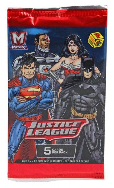 Justice League Metax Trading Card Game - Booster