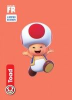 Super Mario Trading Cards - LE Card 7 Toad