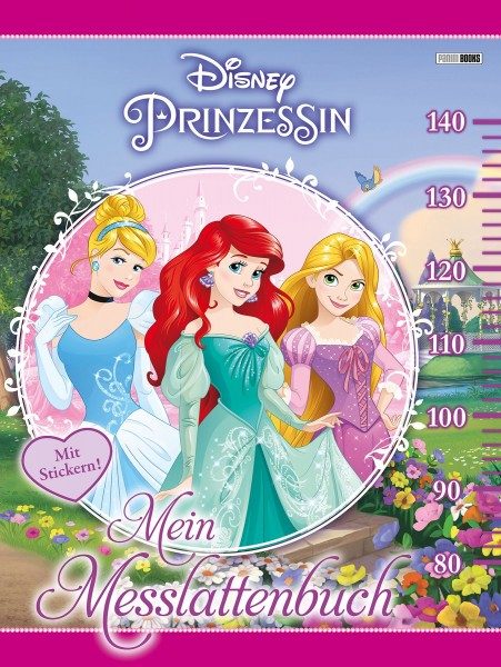 Disney - Prinzessin - Mein Messlattenbuch
